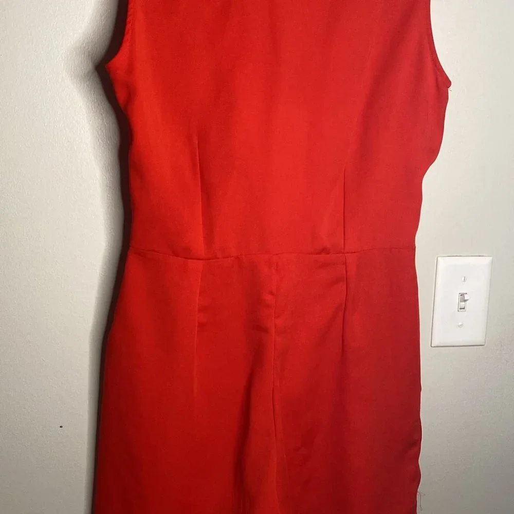 Zara Red Jumpsuit - Picture 2 of 5